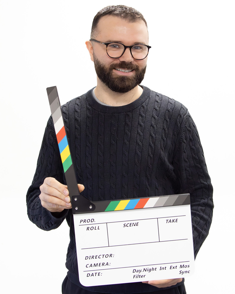 Patrick Smaller clapperboard